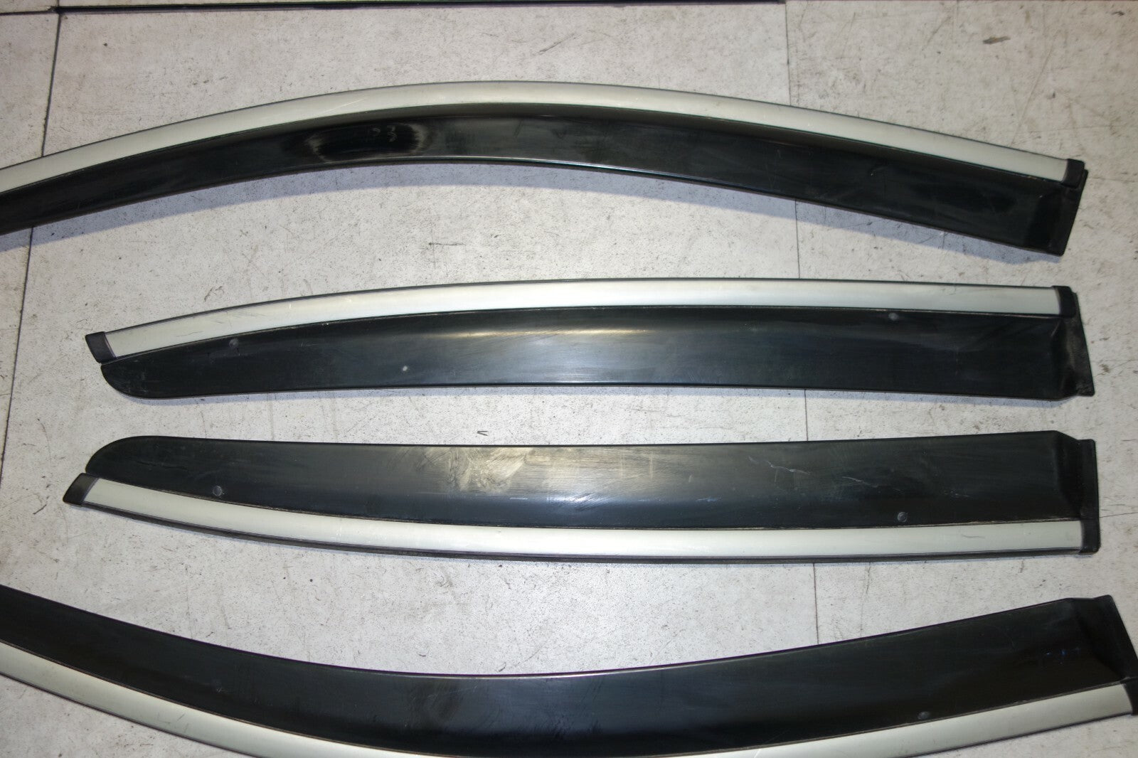 JDM 2008-2012 HONDA INSPIRE ACCORD CP3 WINDOW VISORS OEM RAIN GUARDS RARE