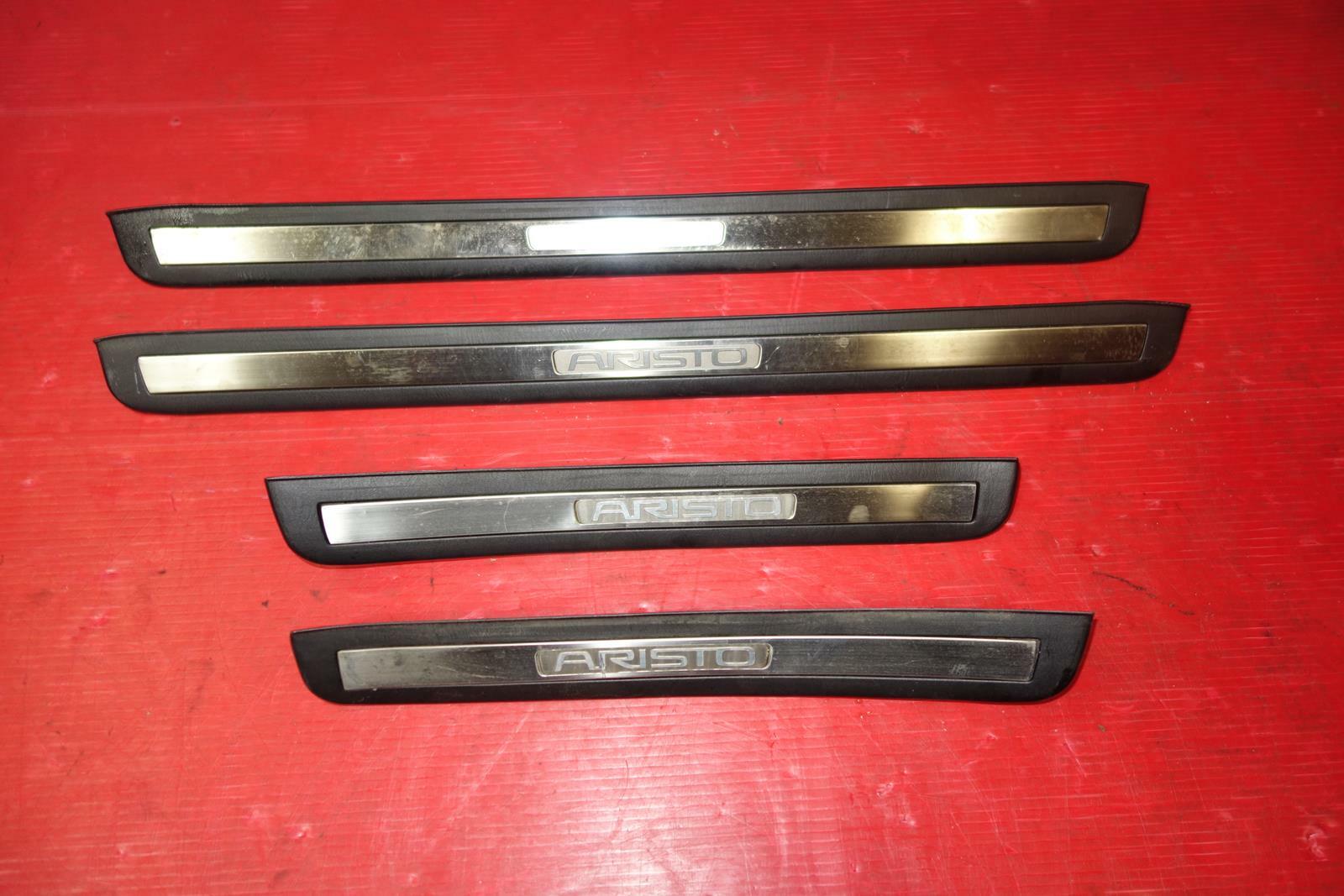 JDM Lexus GS300 GS400 GS430 / Aristo JZS161 OEM Door Sills Plates Steps #6162