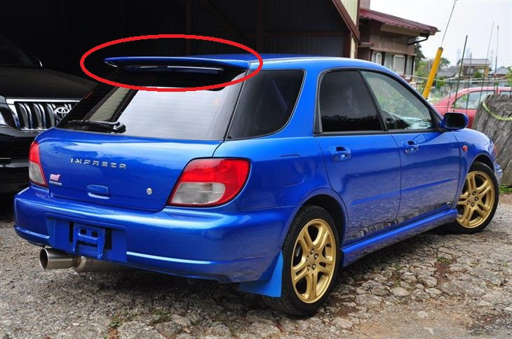 JDM Subaru Impreza WRX STi Outback Sport Wagon Top Spoiler Wing GGB GGA