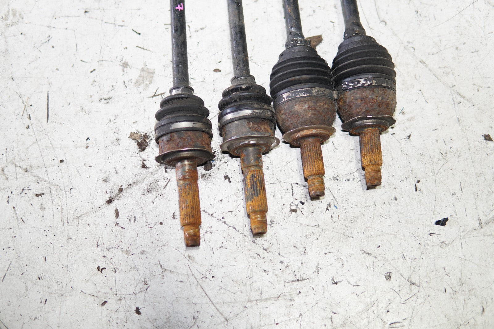 JDM 2005-2009 Subaru Legacy Front & Rear CV Axles Drive Shafts Axle 2005-2009