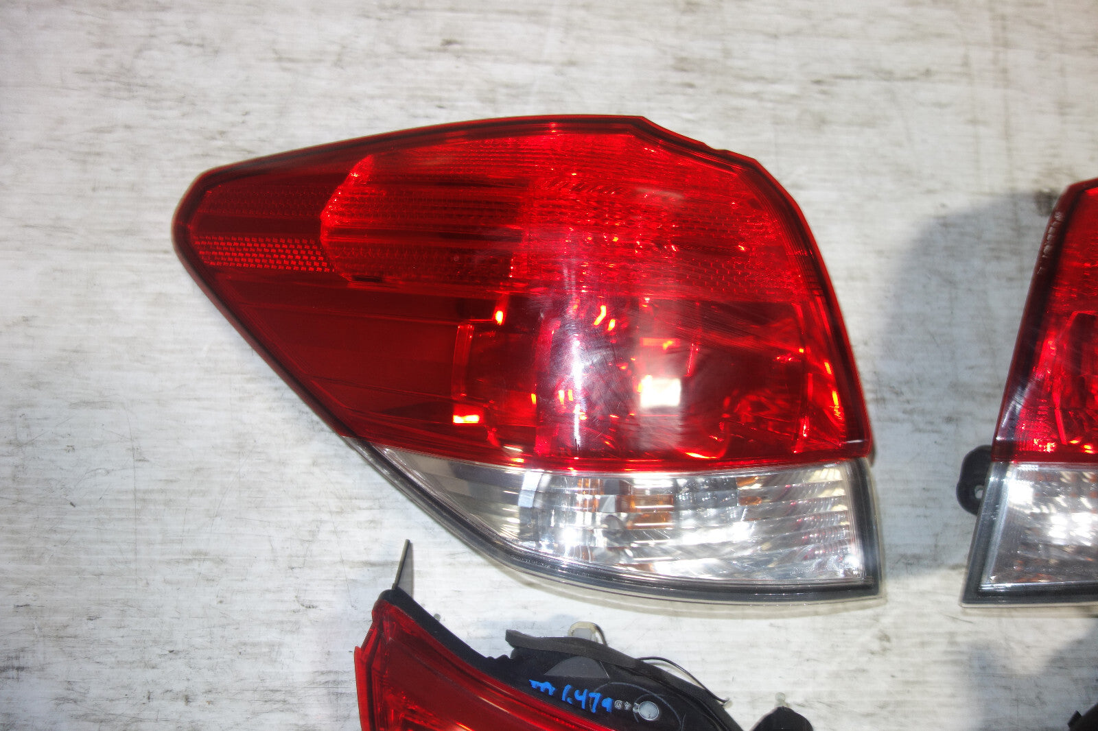 JDM Subaru Legacy Outback BR9 BRM Wagon Tail Lights Lamps 2010-2014