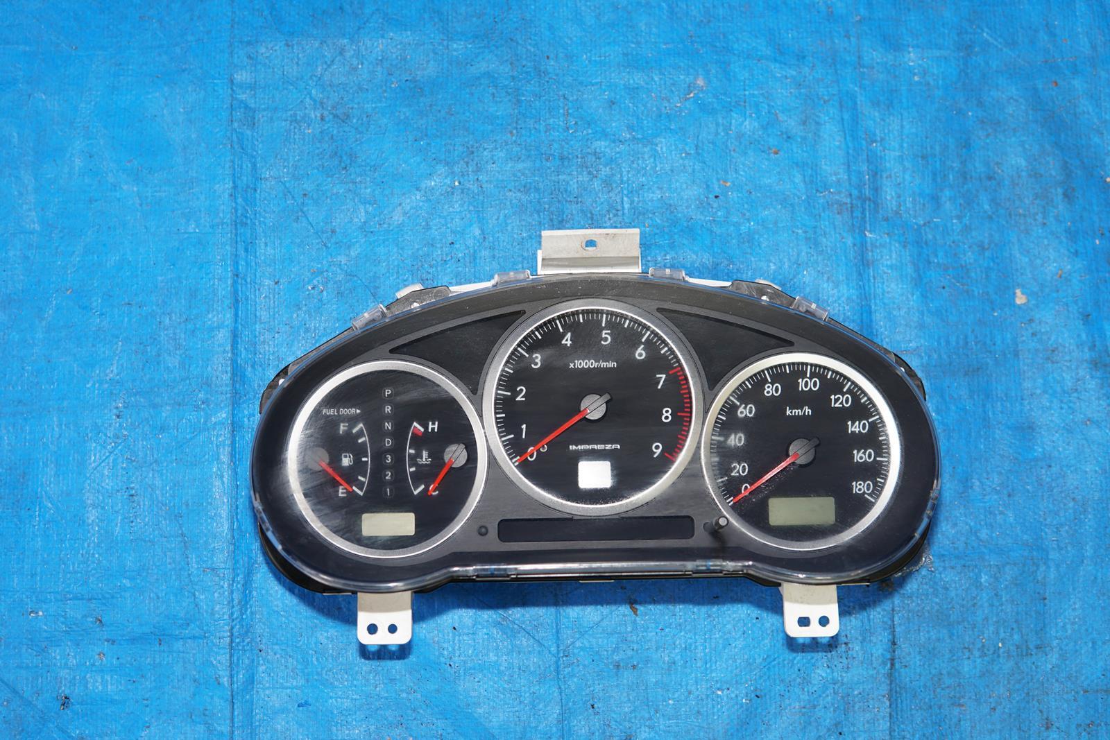 JDM Subaru Impreza WRX Gauge Cluster Speedometer 2004-2005 Automatic Version 8