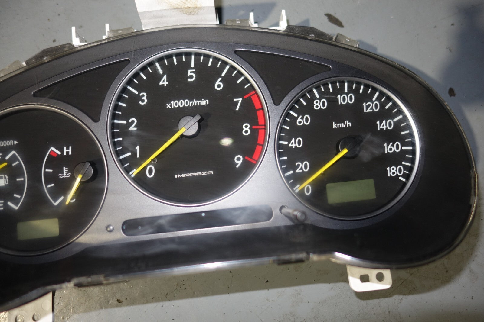 JDM 2002-2003 SUBARU IMPREZA WRX V7 MANUAL GAUGE CLUSTER SPEEDOMETER