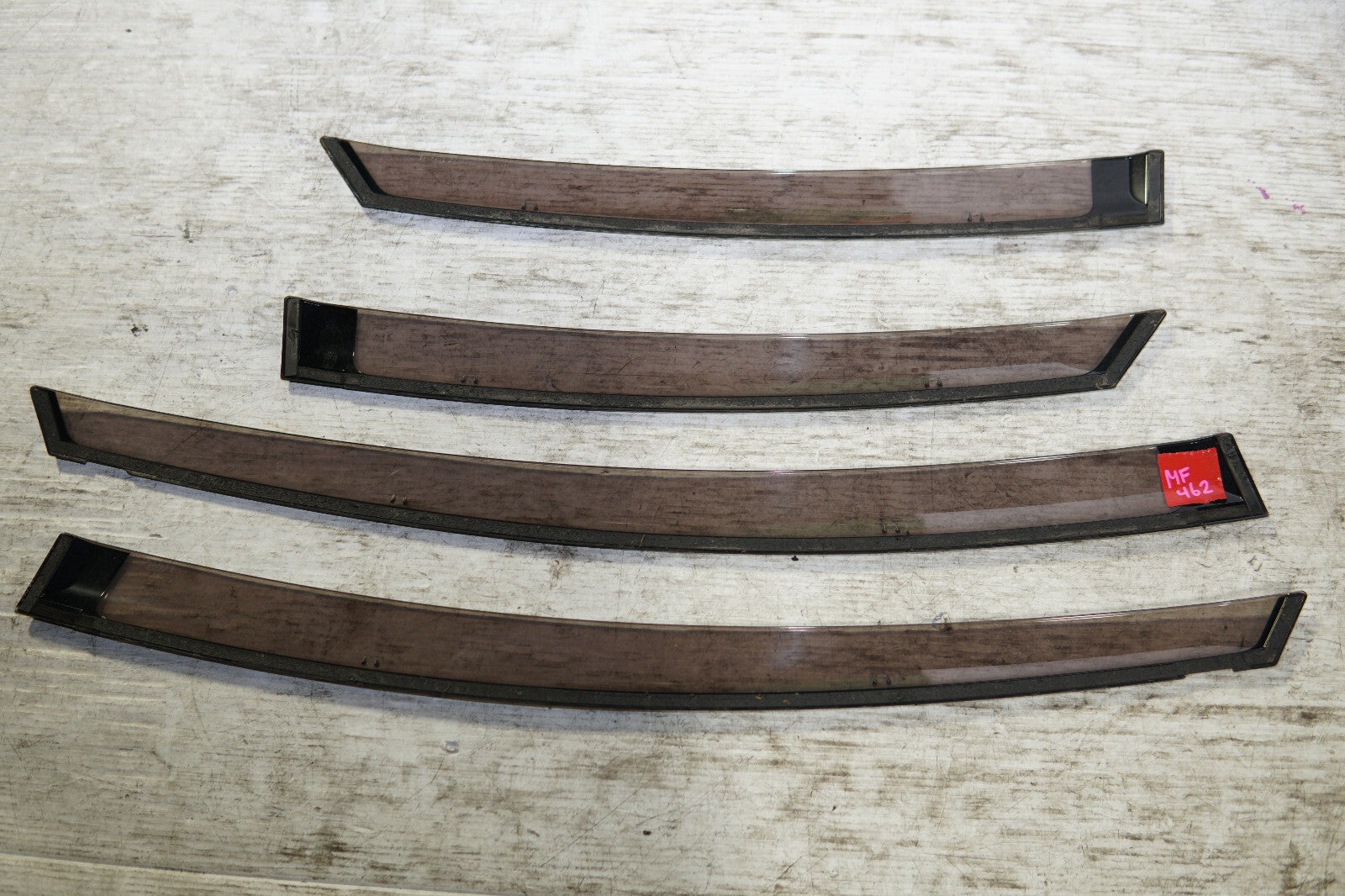 JDM Toyota Prius Window Visors RainGuards Left & Right 2010-2015 ZVW30 Japan