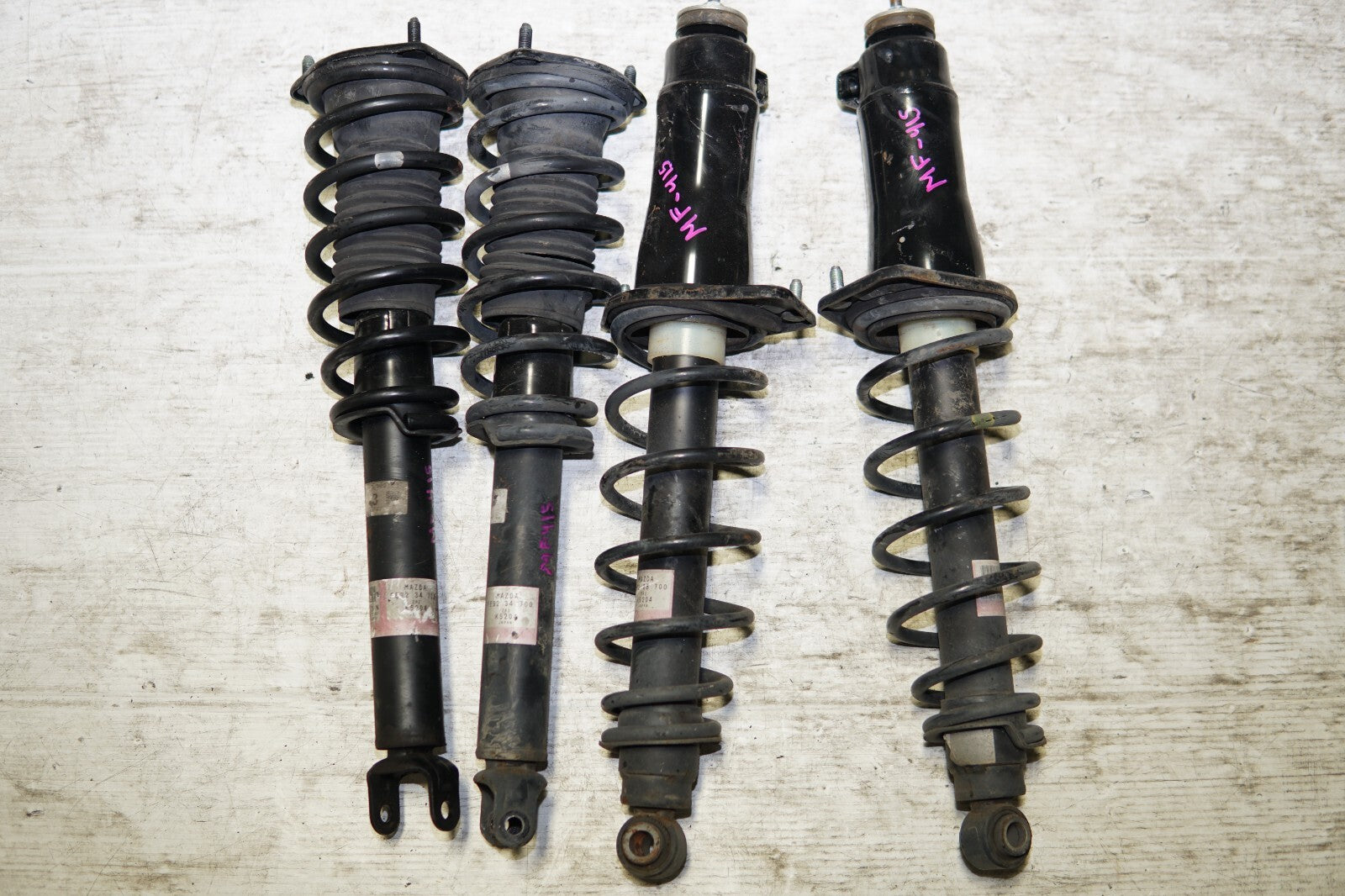JDM 2004-2008 GENUINE MAZDA RX8 RX-8 OEM SHOCKS STRUTS FRONT & BACK SHOCKS STRUT