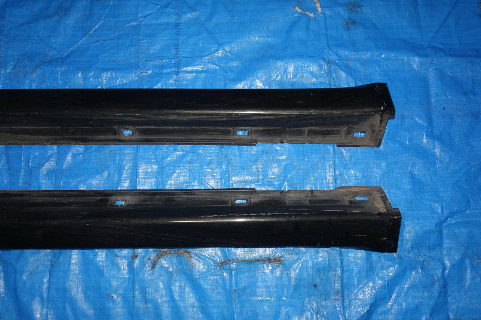 JDM Subaru Legacy Side Skirts Rocker Panels w/ Spats Strakes 2005-2009 BP BL