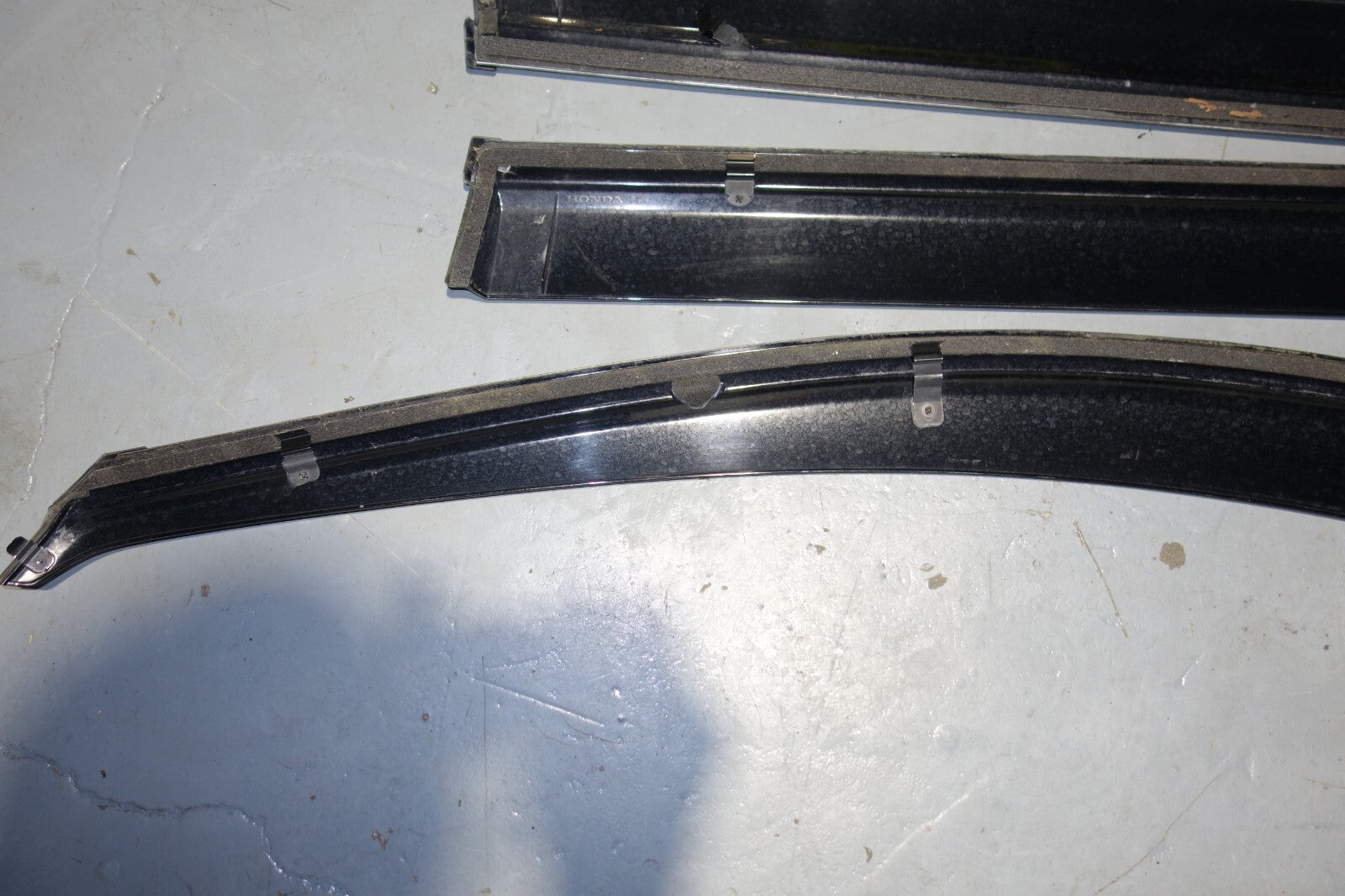 JDM Fit Honda INSPIRE ACCORD CP2 CP3 Rain Guards Window Visors Modulo 2008-2012