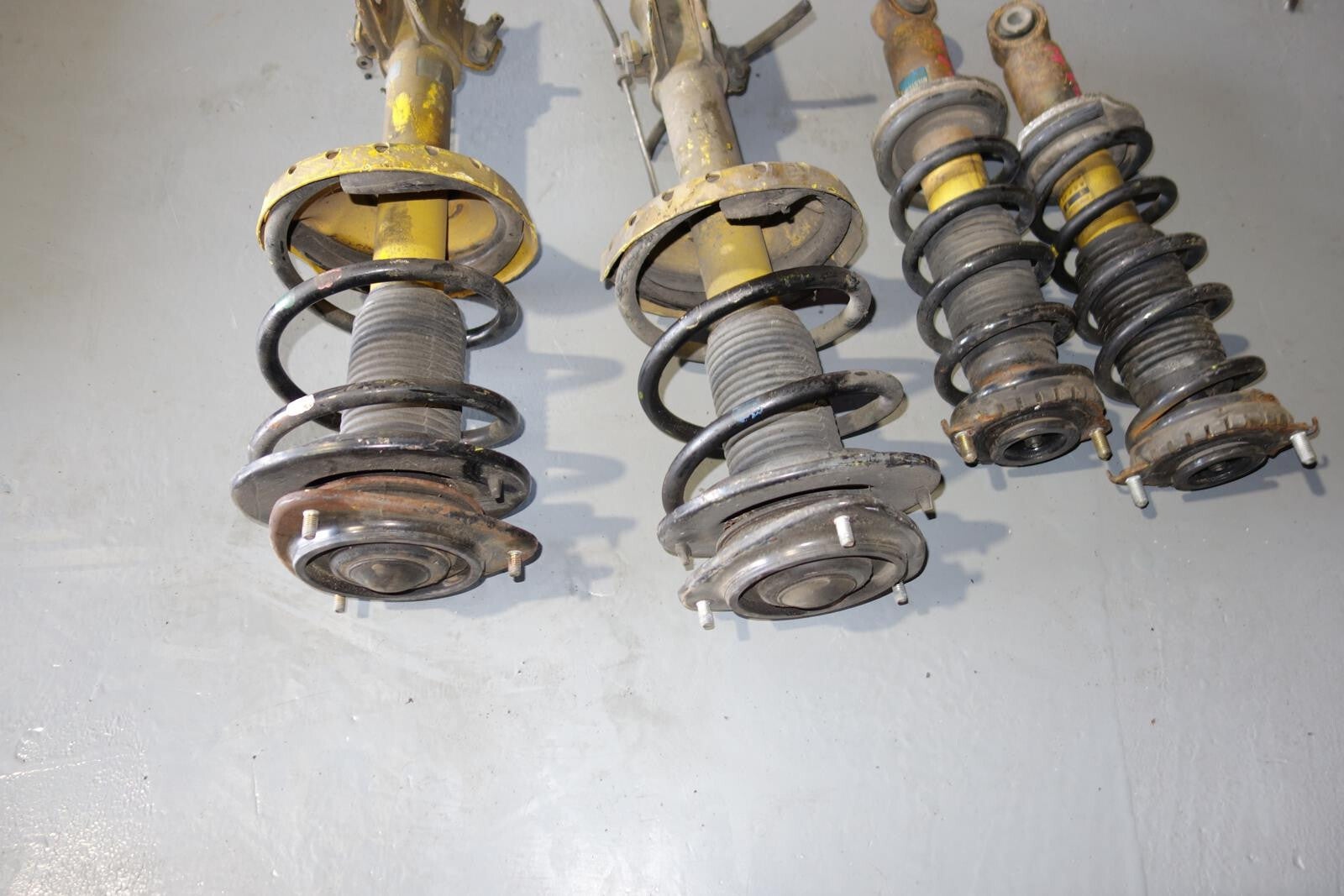 JDM Subaru Legacy Bilstein Shock Spring Strut Front Rear Suspension 05-09 MF-842