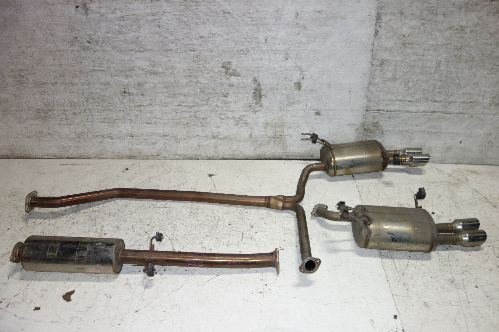 JDM Honda Accord V6 CP3 MUGEN POWER Sport Exhaust Muffler System 2008-2012 Rare