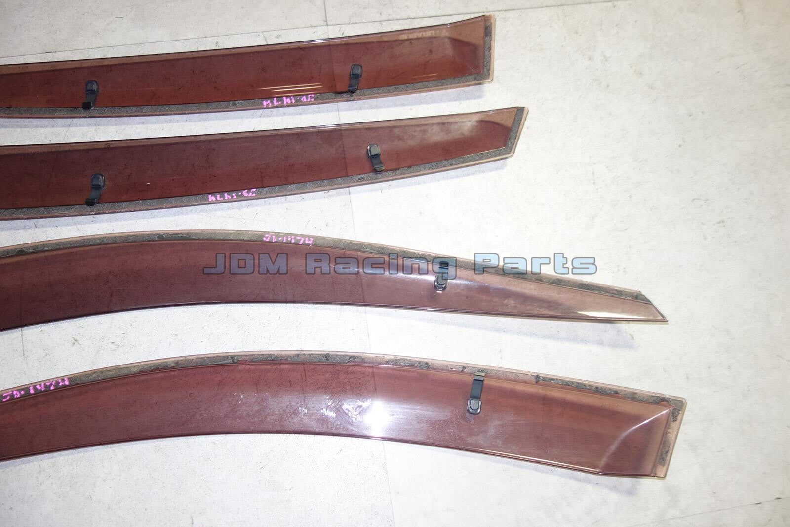 JDM Subaru Impreza Window Visor Rain Guard Set Hatchback Genuine 2008-2014