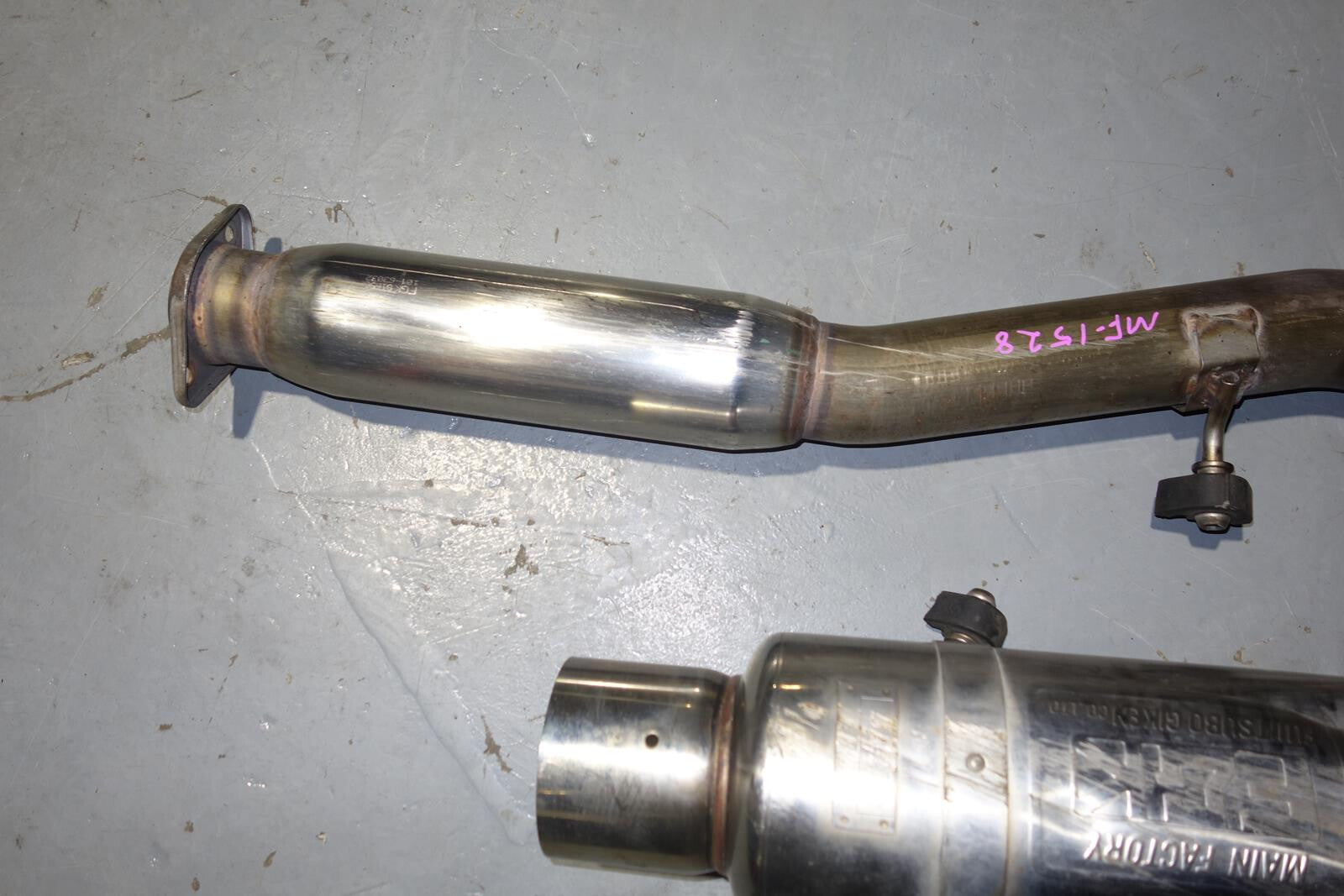 JDM Subaru Impreza WRX STi Fujitsubo FGK Exhaust Muffler Rare GDA GDB 2000-2007