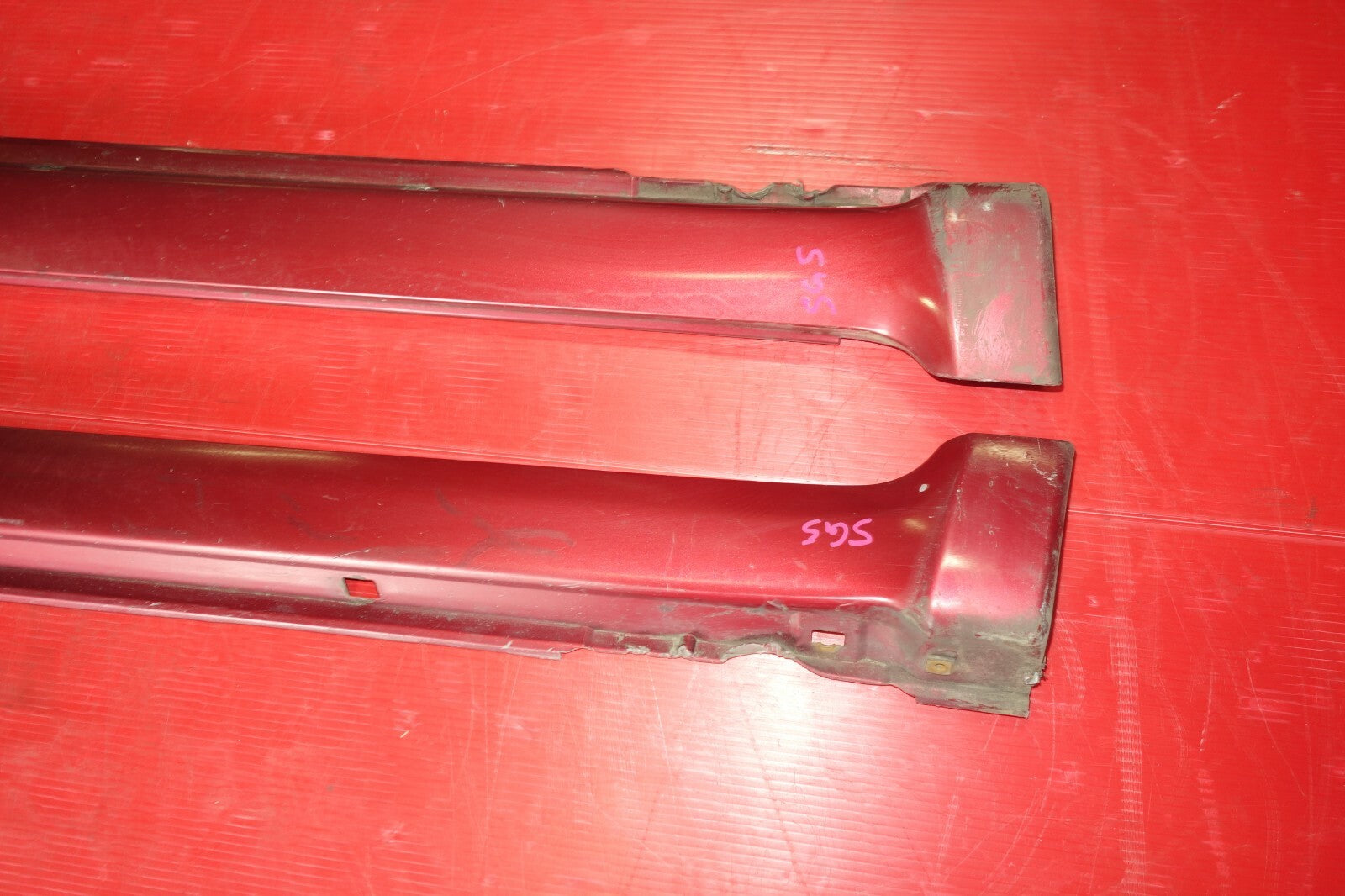 JDM Subaru Forester XT XS OEM Factory Side Skirts Rocker Panels 2003-2008 #6290