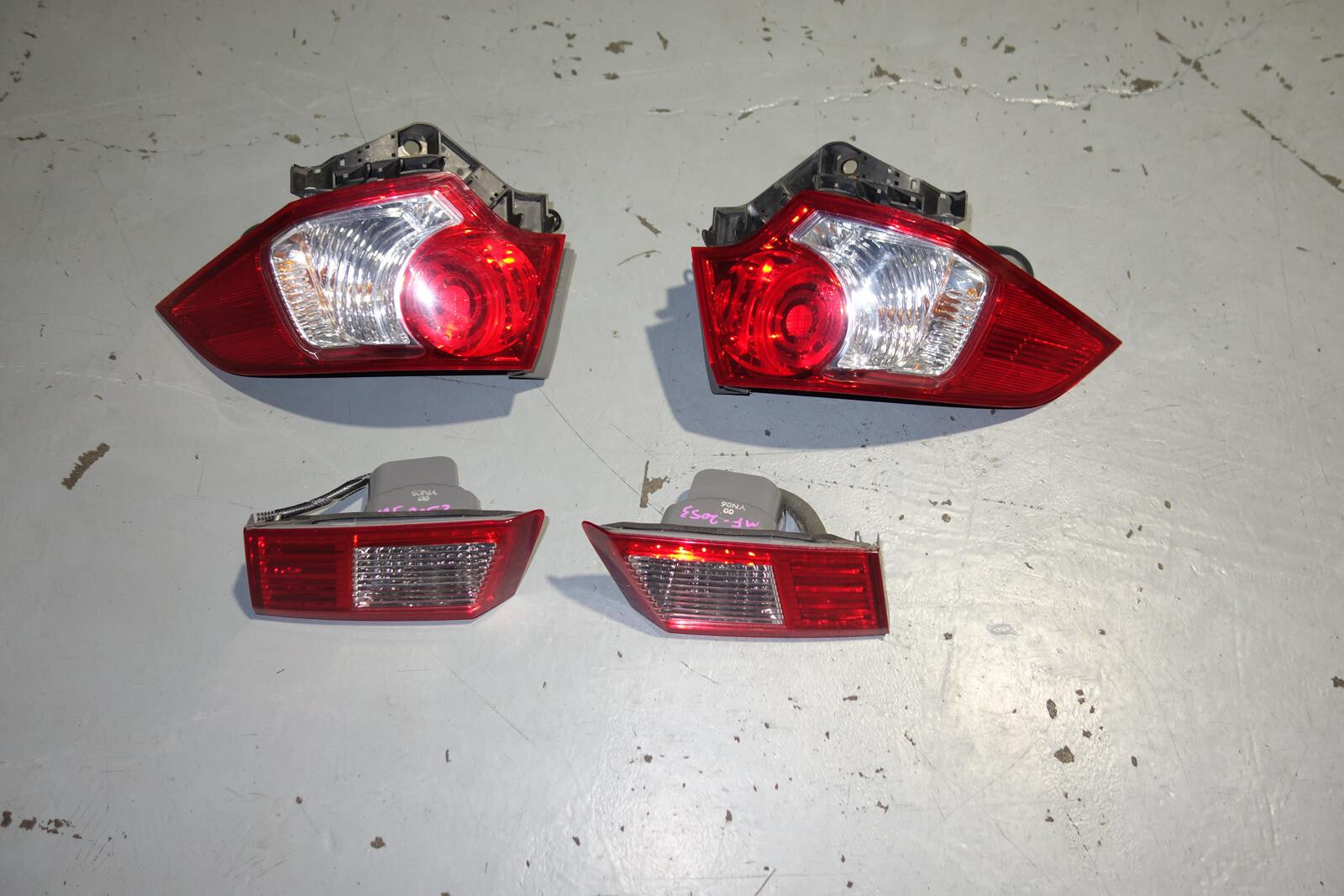 JDM Acura TSX CU2 Tail Lights Trunk Lamp From Japan CU2 2009-2014 Tail Lamp