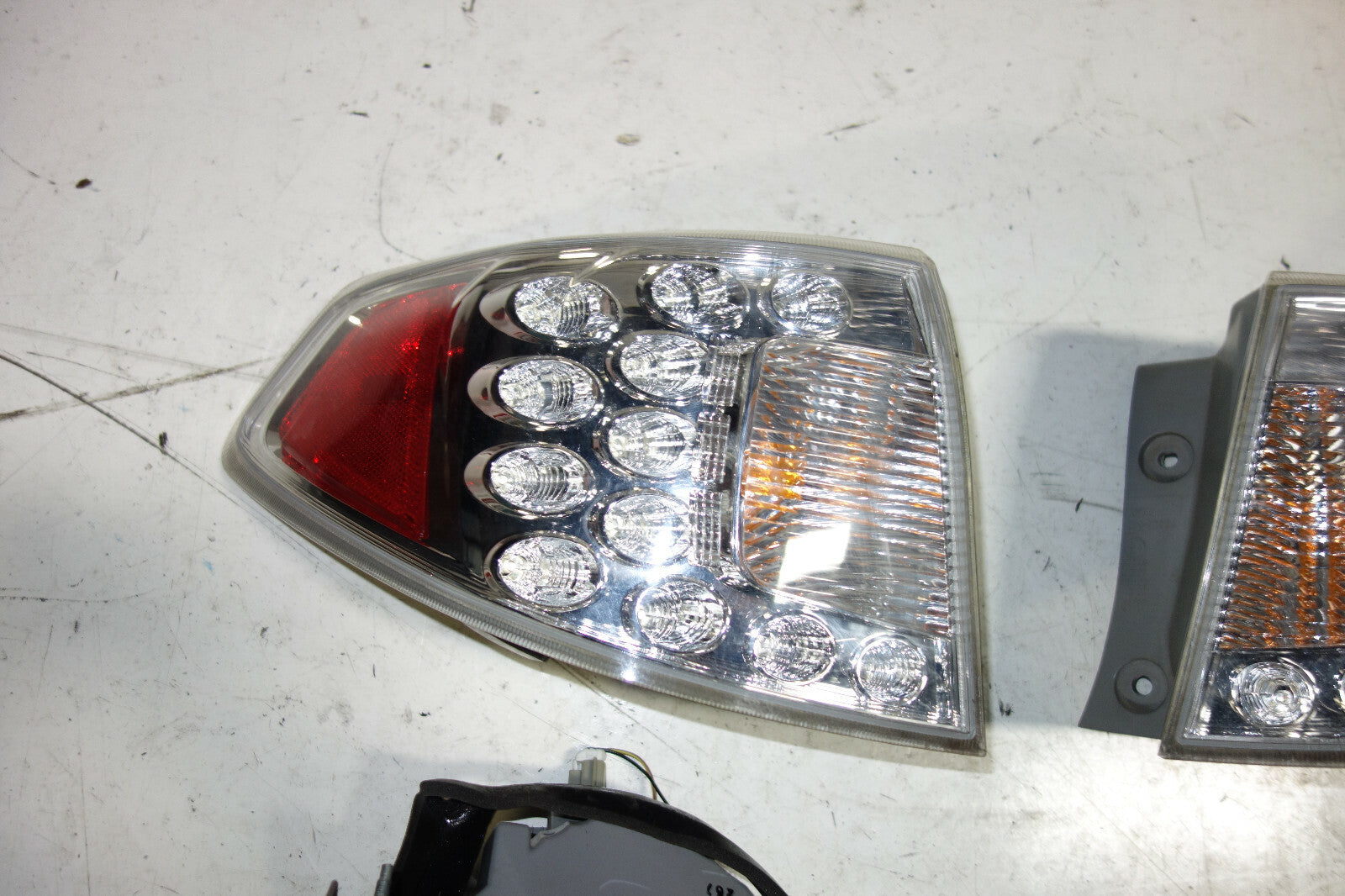 JDM Subaru Impreza WRX STi Hatchback OEM Tail Lights Lamps Pair 2008-2014