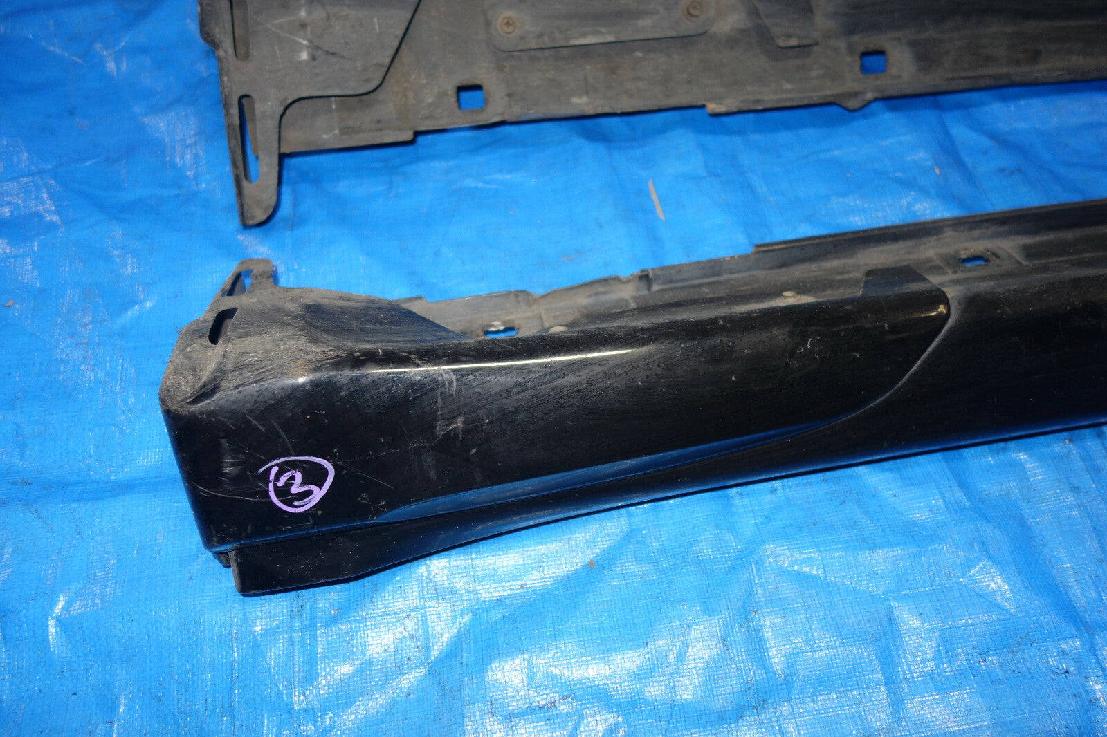 JDM Subaru Legacy Side Skirts Rocker Panels w/ Spats Strakes 2005-2009 BP BL