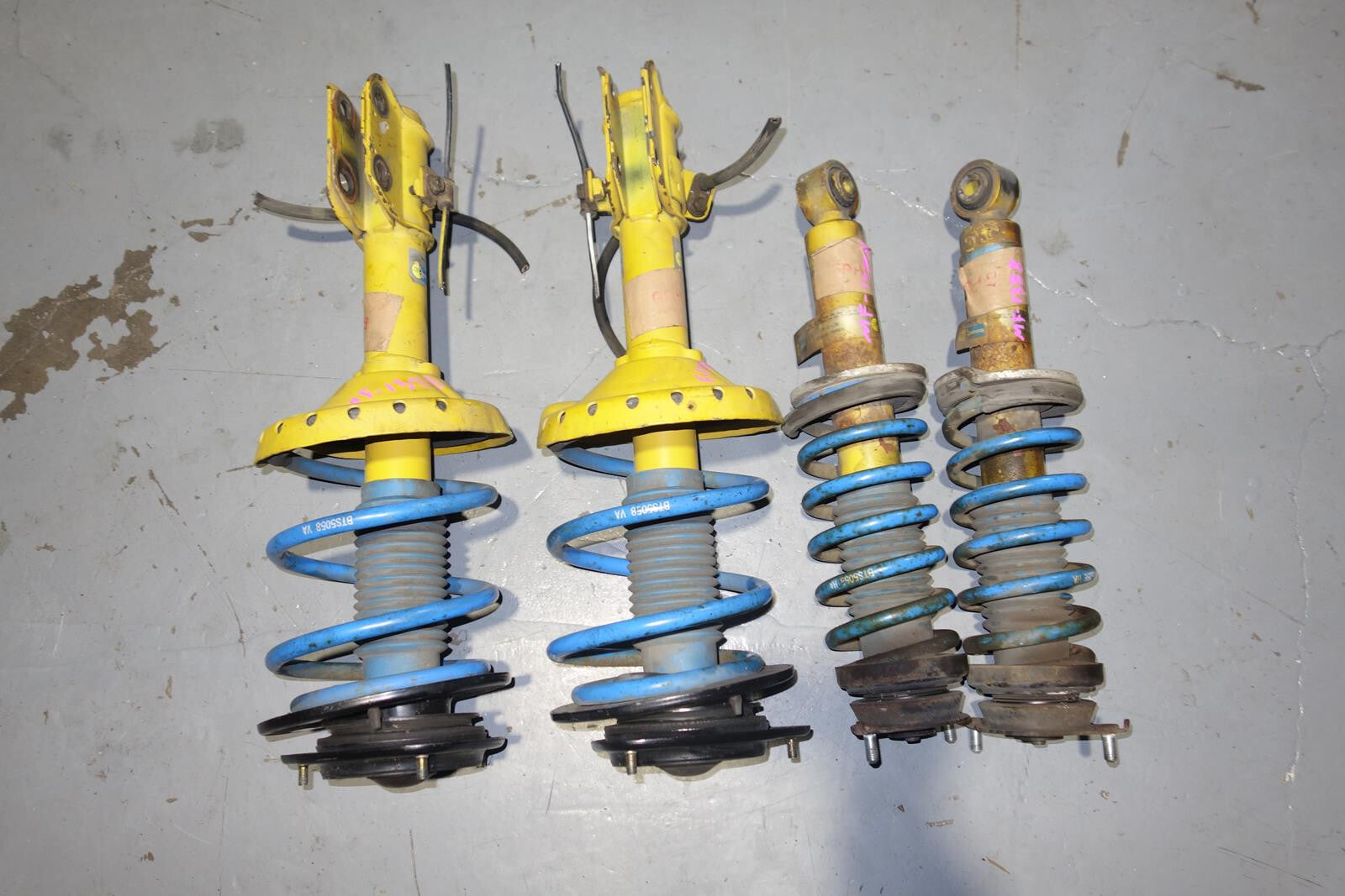 JDM Subaru Legacy Spec-B BILSTEIN Shocks Struts Lowering Springs 2005-2009 BL BP
