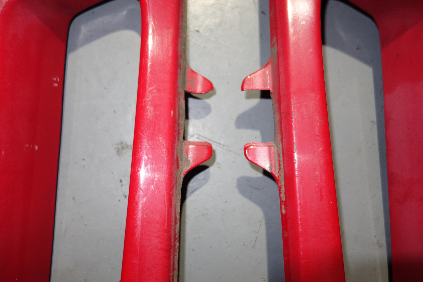 JDM Toyota MR2 MR-2 SW20 OEM Rear Side Vents Exterior Trim Vent Red 1991-1999