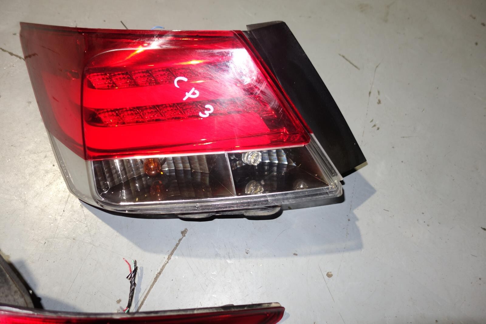 HONDA ACCORD INSPIRE CP3 TAIL LIGHTS TAIL LAMPS 4 DOOR 2008-2009-2010-2011-2012