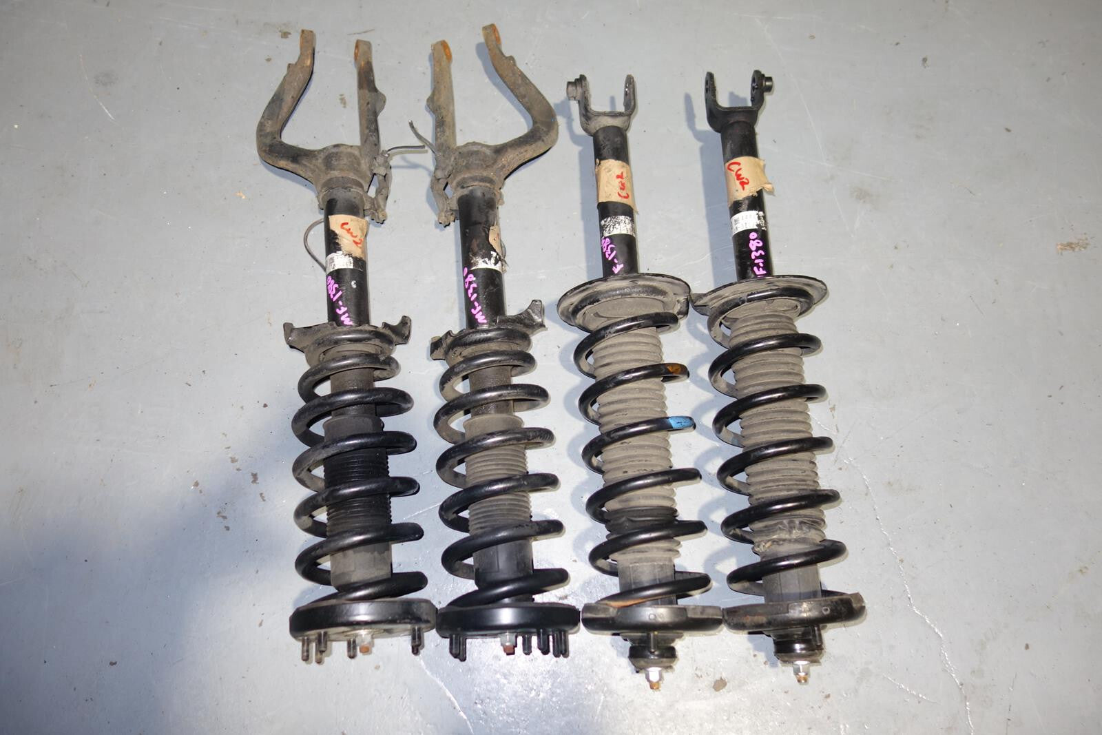 JDM Acura TSX OEM Shocks Coil Springs Struts Suspension 2009-2014 Honda OEM