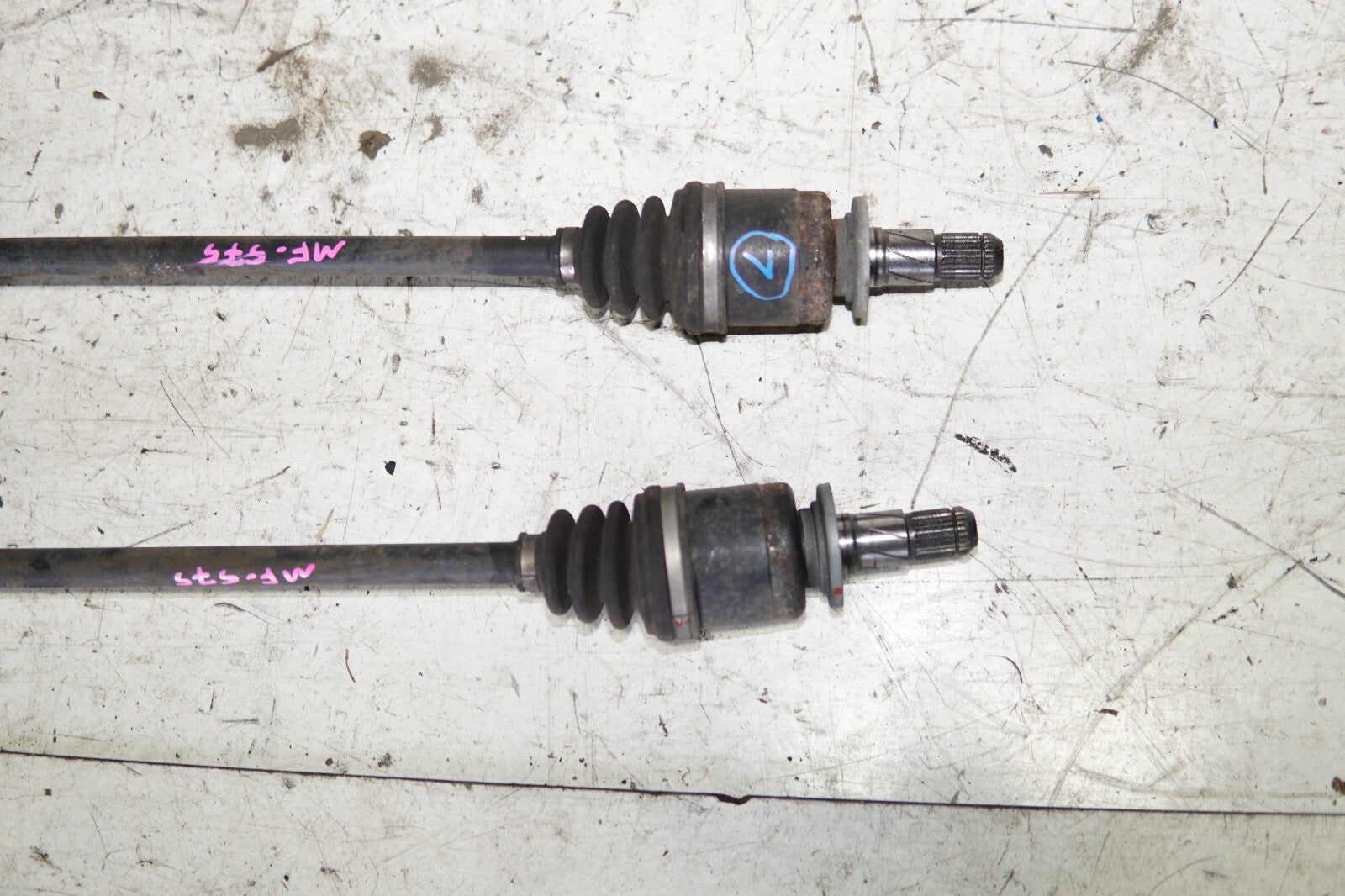 JDM SUBARU IMPREZA WRX OEM REAR CV AXLE PAIR CV SHAFT LEFT & RIGHT 2002-2007