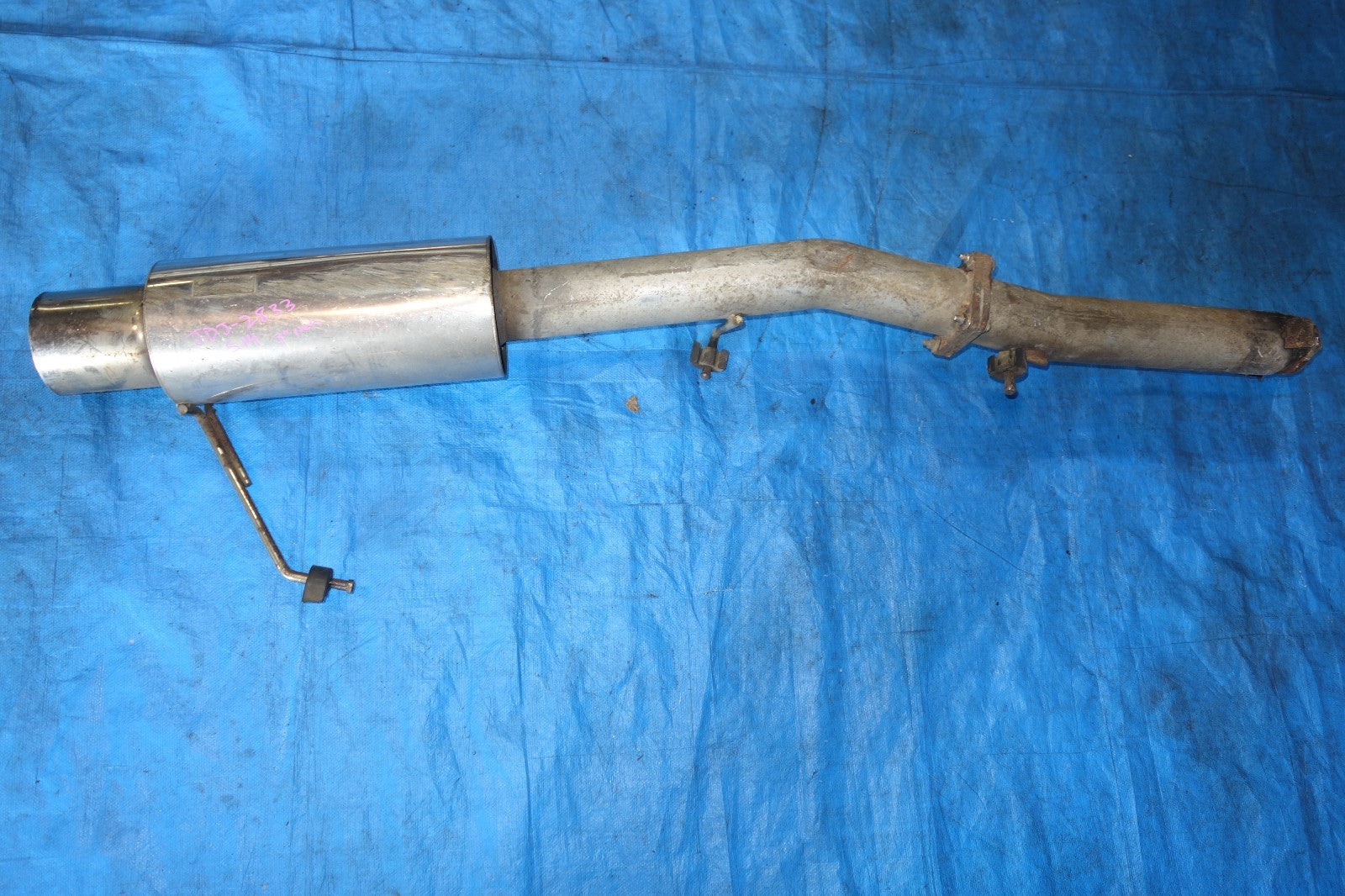 JDM Nissan 240sx Silvia S14 OEM HKS Exhaust Muffler Axle Back 1995-1998 #2833