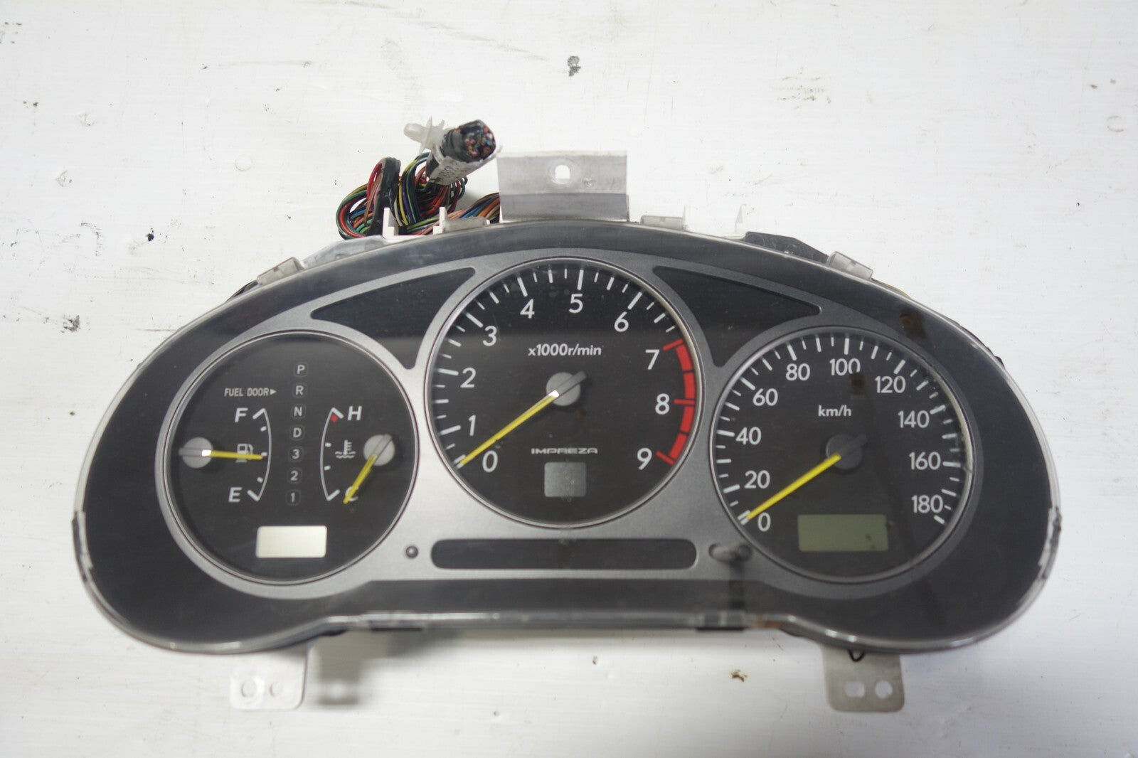 JDM 2002-2003 SUBARU IMPREZA WRX V7 AUTOMATIC GAUGE CLUSTER SPEEDOMETER