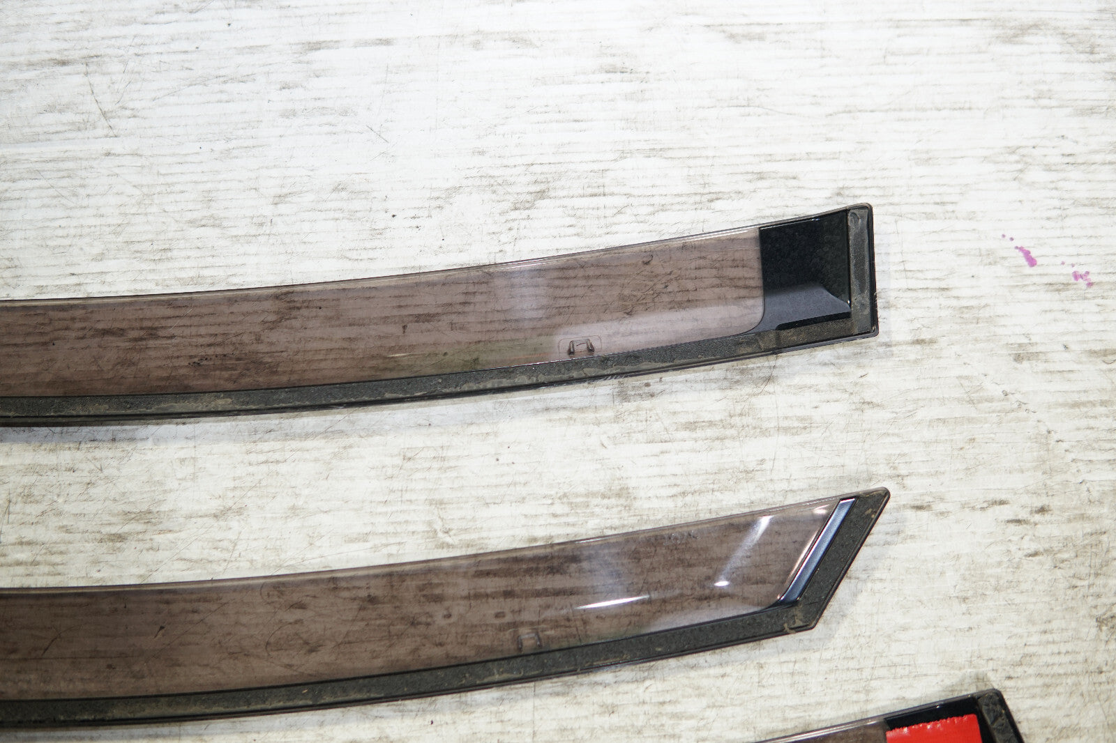 JDM Toyota Prius Window Visors RainGuards Left & Right 2010-2015 ZVW30 Japan