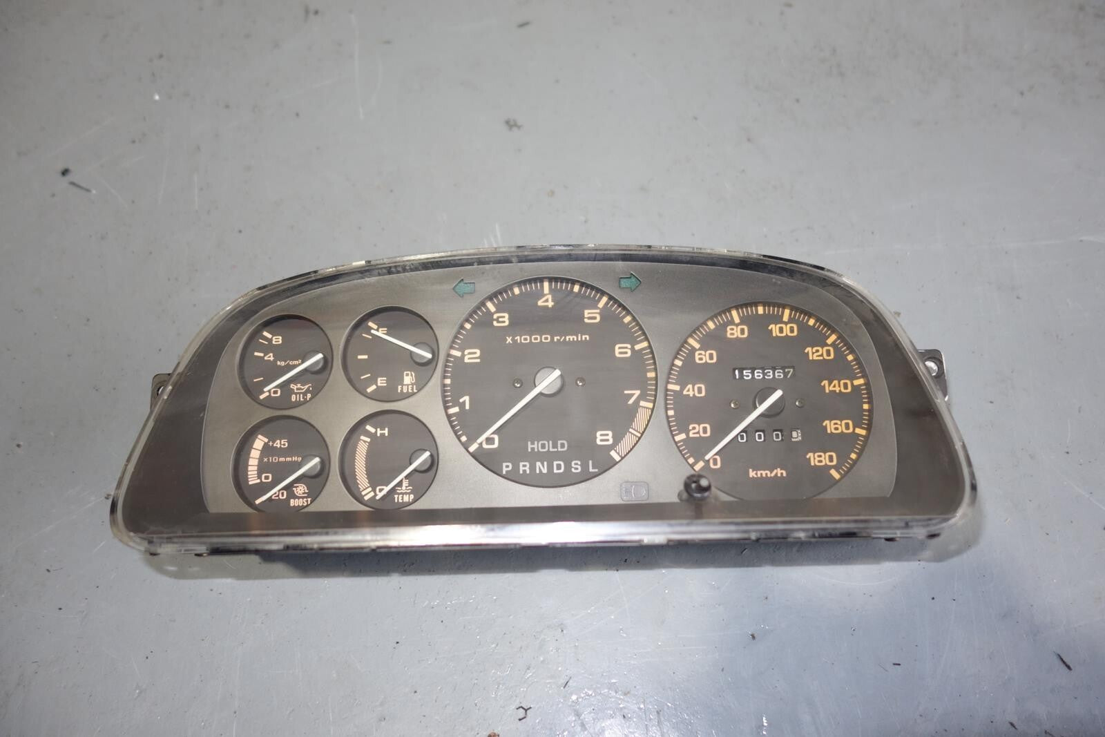 JDM 1986-1991 MAZDA RX-7 RX7 FC3S GAUGE CLUSTER 5SPEED SPEEDOMETER KM/H MF-947