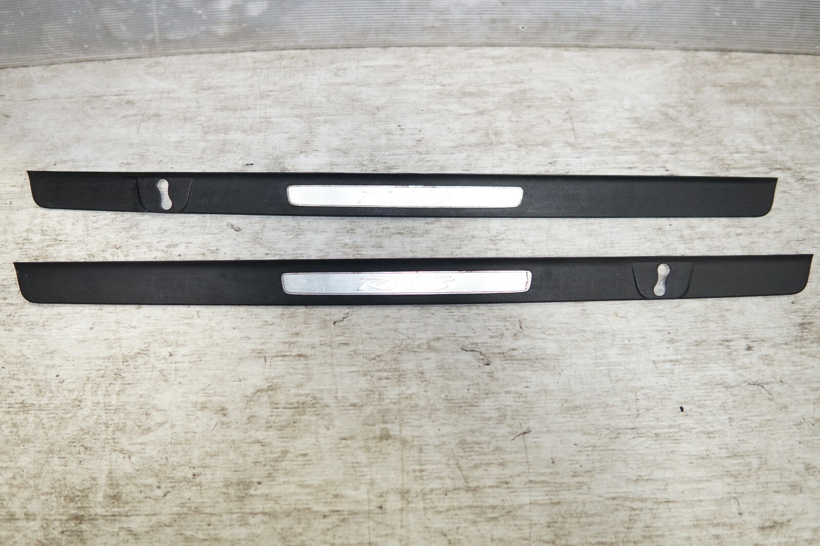 JDM 2004-2008 GENUINE MAZDA RX8 OEM DOOR SILLS TRIM SCUFF PLATES SIDE STEPS