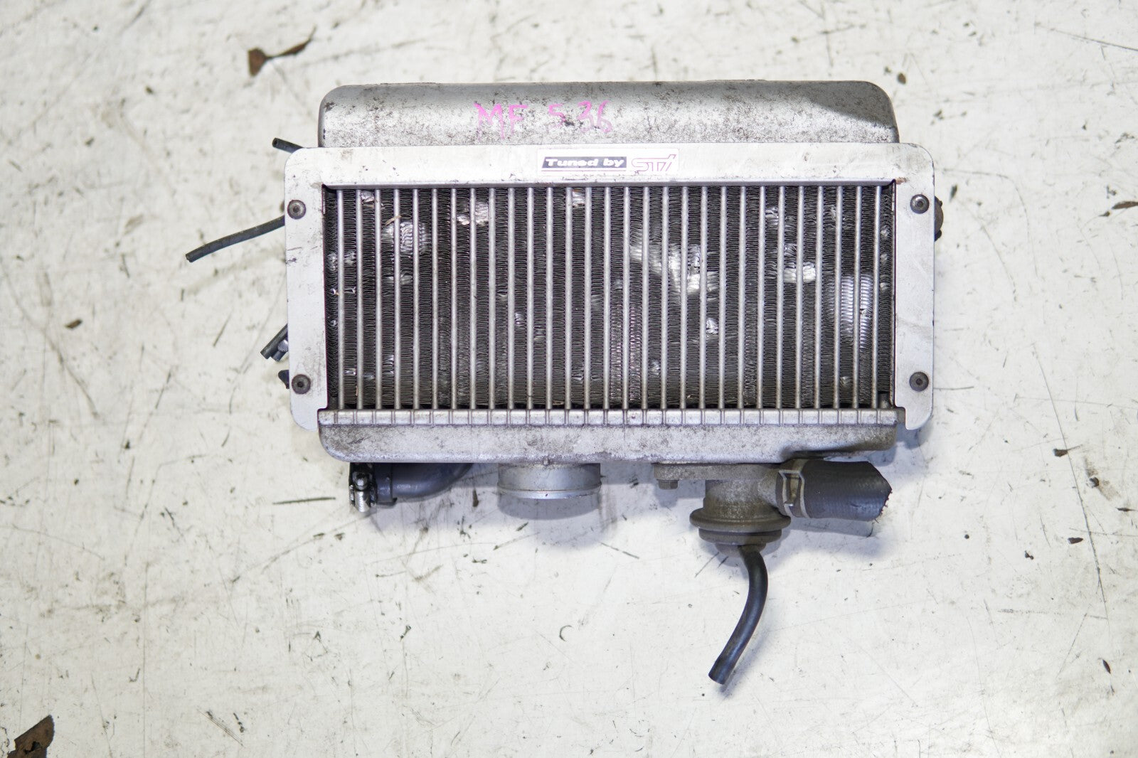 JDM SUBARU LEGACY STI TURBO INTERCOOLER TOP MOUNT S401 BE5 BH5 2000-2004