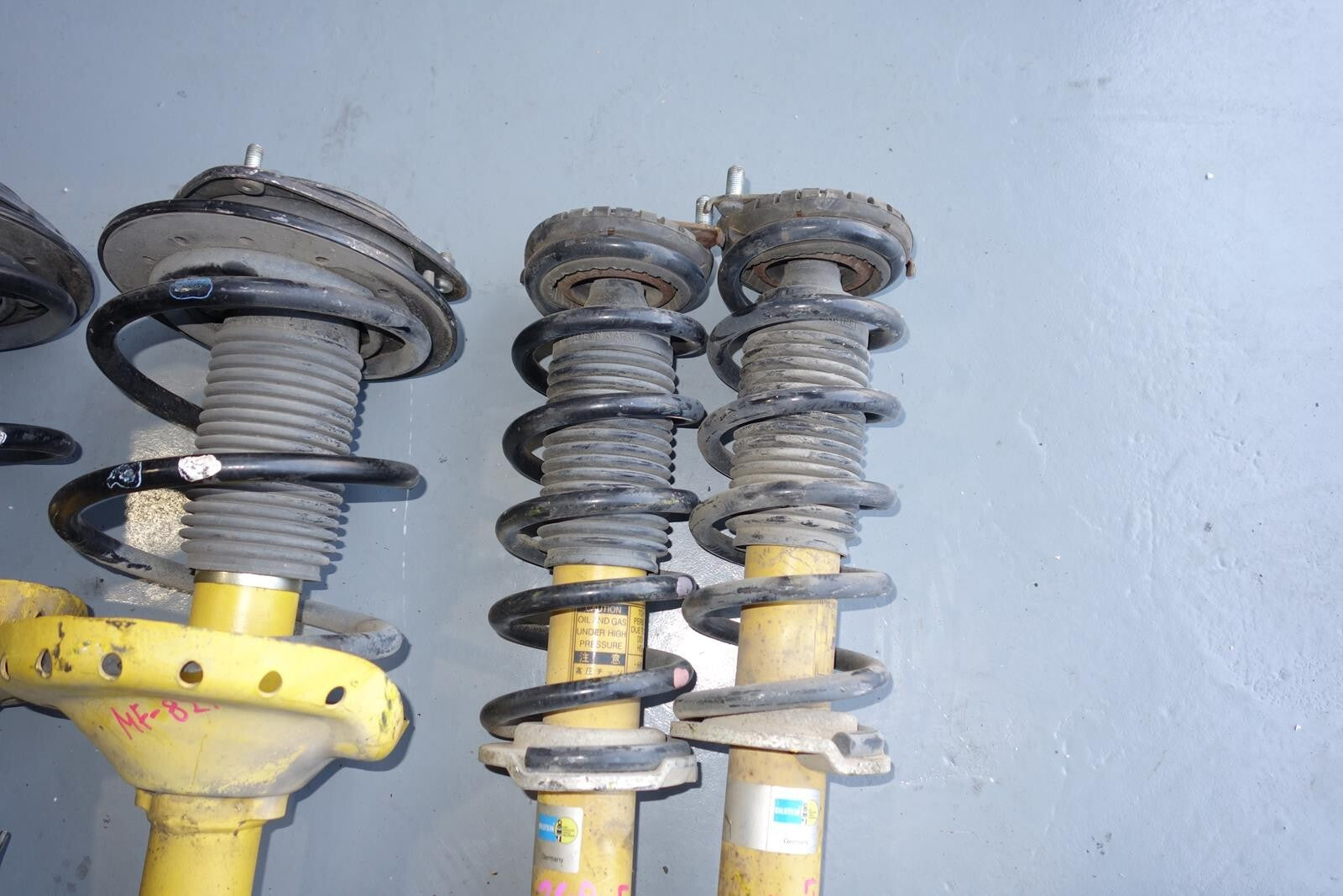 JDM SUBARU LEGACY BILSTEIN SPEC-B SHOCKS FRONT & REAR STRUTS COIL 05-2009 MF-827