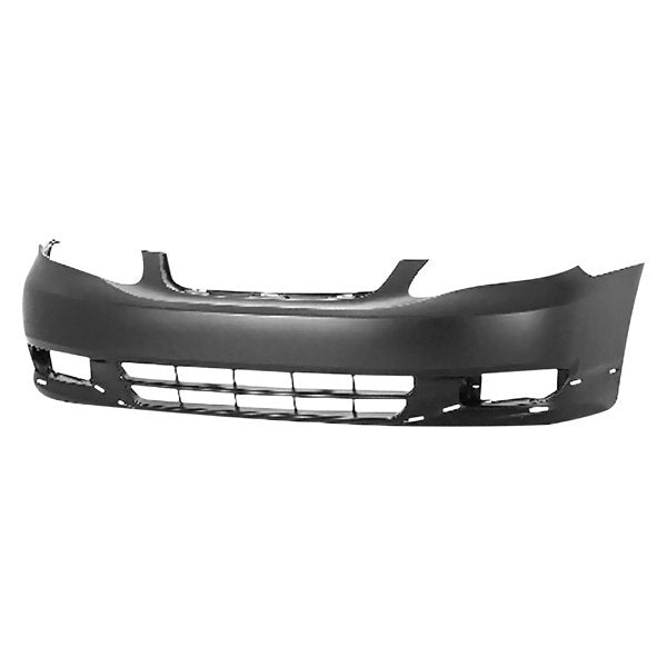 TOYOTA COROLLA 2003-2008 — FRONT BUMPER PRIMED;FOR S MODEL SEDAN 2003-2004 CAPA