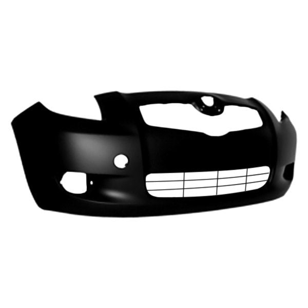 TOYOTA YARIS 2006-2011 — FRONT BUMPER COVER PRIMED ; YARIS HATCHBACK 2006-2008