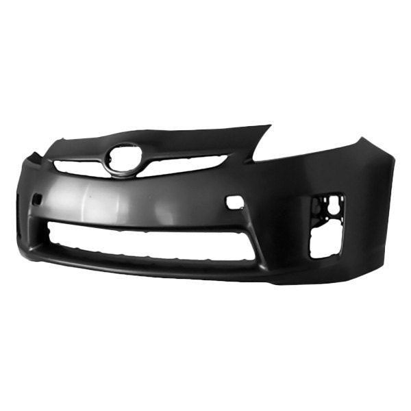 TOYOTA PRIUS 2010-2011 — FRONT BUMPER PRIMED; W/O SENSOR & WASHER HOLES; FITS HALOGEN HEAD LAMP; PRIUS 2010-2011