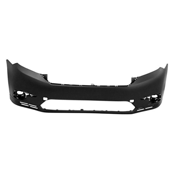 TOYOTA HIGHLANDER 2011-2013 — FRONT BUMPER PARTIAL-PRIMED; HIGHLANDER 2011-2013 ( EXCEPT HYBRID )