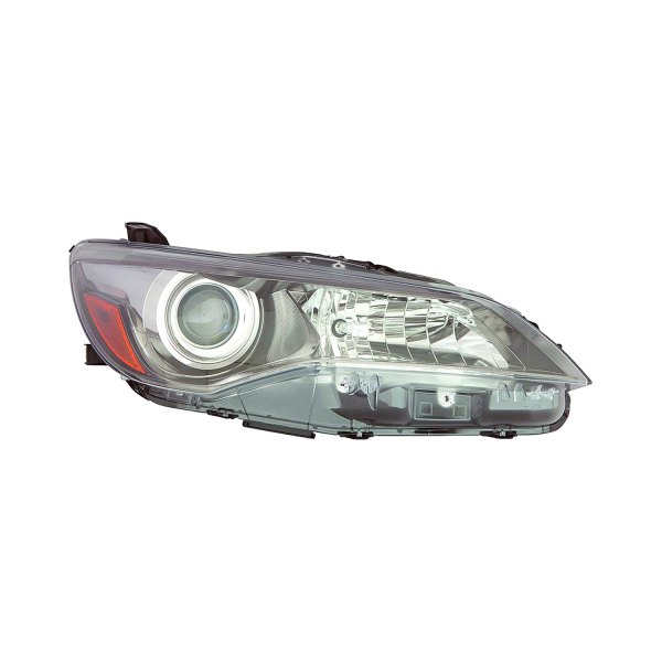 TOYOTA CAMRY 2015-2017 — HEAD LAMP HALOGEN RH; SMOKED CHROME BEZELBL; SE/XSE MODELS; CAMRY/HYB 2015-2017