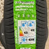 205/50R17 GRENLANDER GREENWING A/S ALL WEATHER