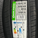 245/45R18 GRENLANDER L-ZEAL56 UHP PASSENGER