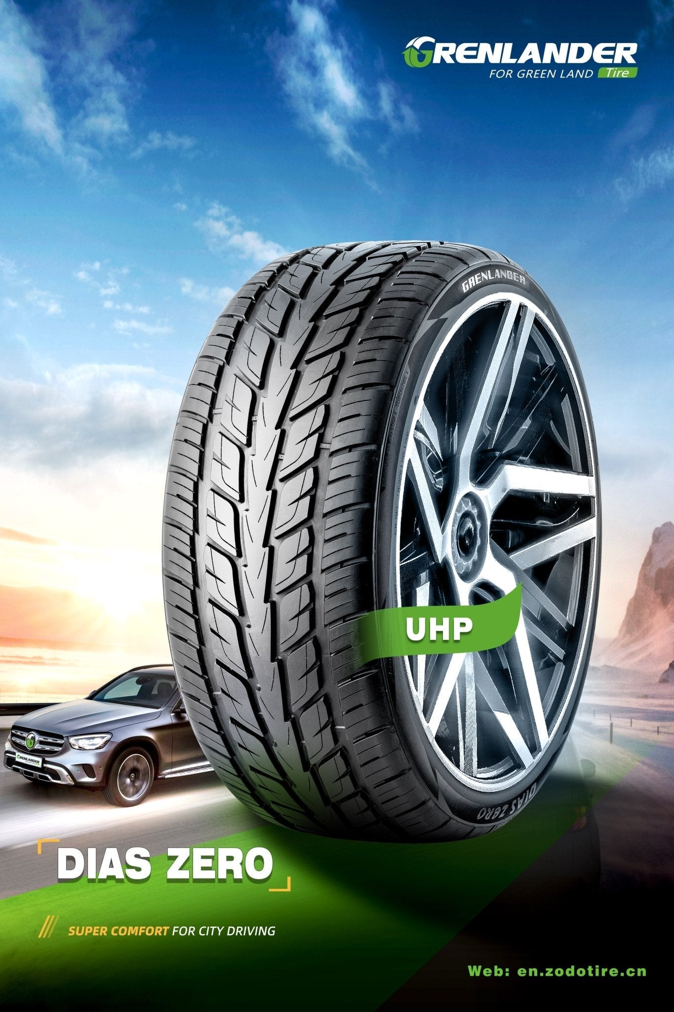 265/35R22 GRENLANDER DIAS ZERO UHP PASSENGER