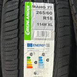 265/60R18 GRENLANDER MAHO 77 H/T PASSENGER
