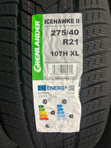 275/40R21 GRENLANDER ICEHAWKE II WINTER