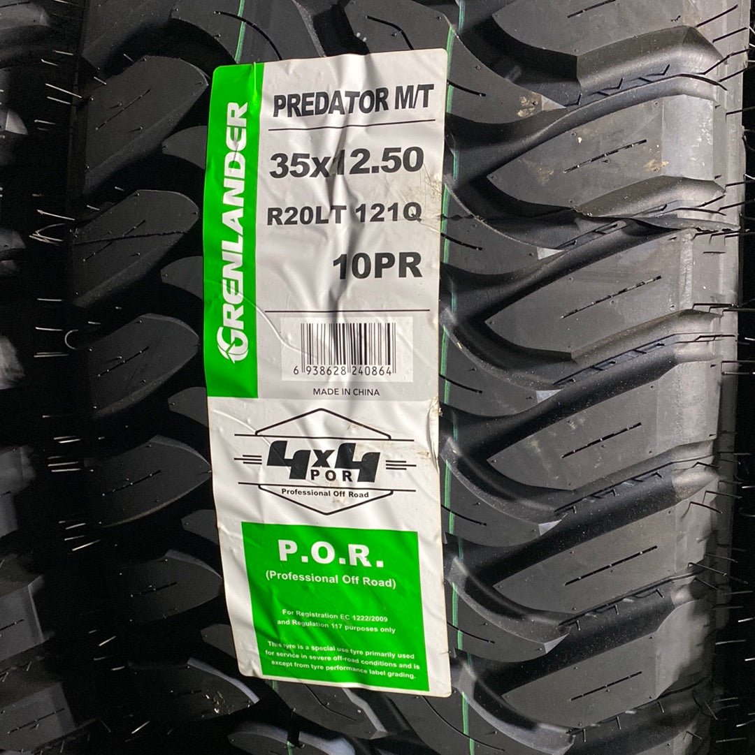 35X12.50R20 GRENLANDER PREDATOR M/T LIGHT TRUCK