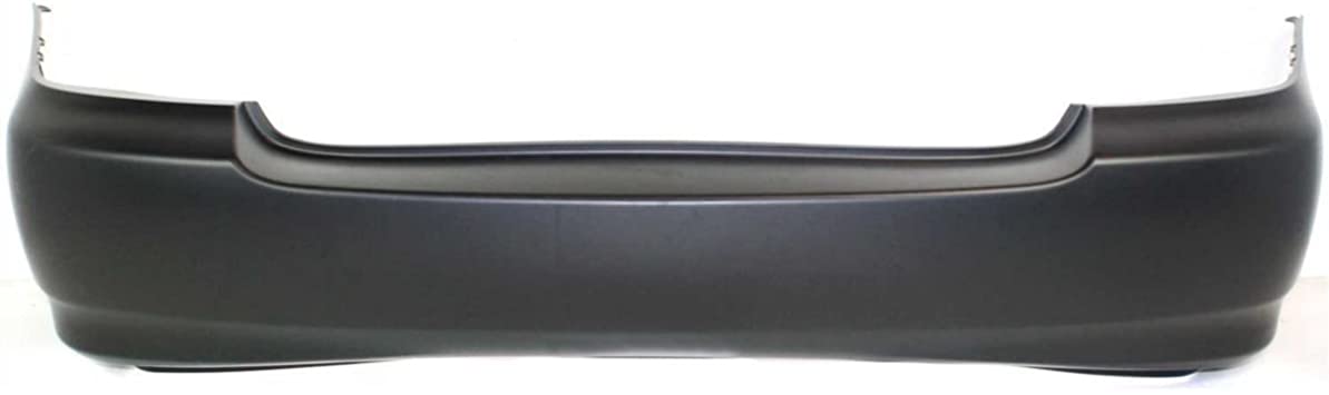 TOYOTA COROLLA 2003-2008 — REAR BUMPER PRIMED; W/O SPOILER HOLE; SEDAN 2003-2008 (EXCEPT S MODELS ) CAPA