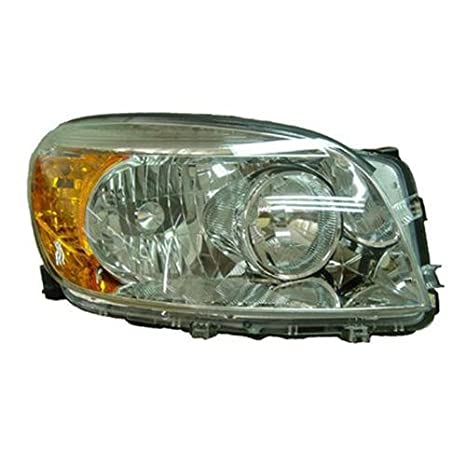 TOYOTA RAV4 2006-2012 — HEAD LIGHT RH; CHROME HOUSING; BASE/LIMITED MODELS; RAV4 2006-2008