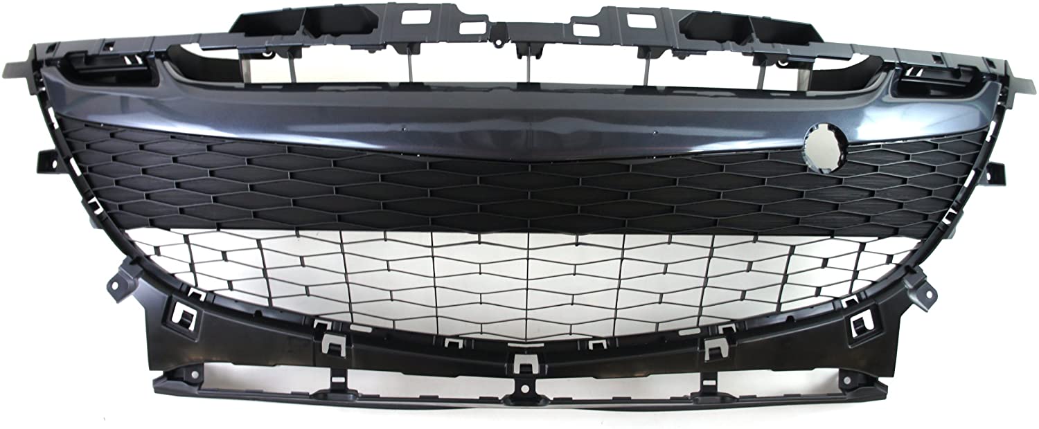 MAZDA MZ 3 2010-2013 — FRONT BUMPER GRILLE; PAINTABL; 2.0/2.5 L; FITS BUMPER MA1000224; M-3/SPORT 2010-2011