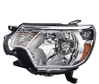 TOYOTA TACOMA 2012-2015 — HEAD LAMP HALOGEN LH; PICKUP 2WD/4WD 2012-2015