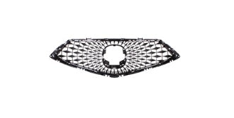 ACURA MDX 2022-2024 — GRILLE; NO CHROME OUTER MOLDING; PAINTED BLACK; W/O CAMERA; BASE/TECH; 2022-2024 CAPA
