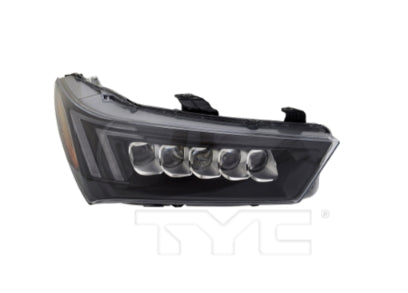 ACURA MDX 2014-2020 — LED HEADLIGHT RH; BLACK; FOR A-SPEC; MDX 2019-2020