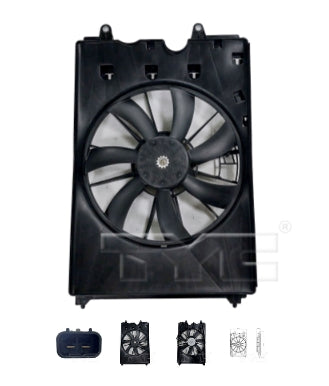 ACURA MDX 2022-2024 — RAD COOLING FAN ASSEMBLY; 3.5L; 2022-2024 (OE 19015-61A-A01)