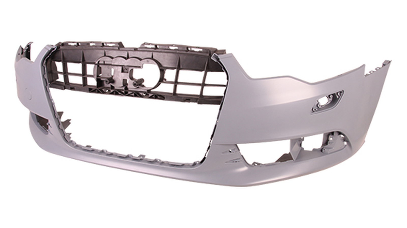 AU1000208 audi a6 2012 2015 bumper front with sensor wash hole without s line pkg primed a 1